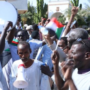 Sudan pro military’s protesters continued the sit-in for the second day