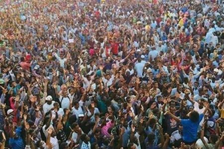 Protesters out again across Sudan against the coup for hundred days running