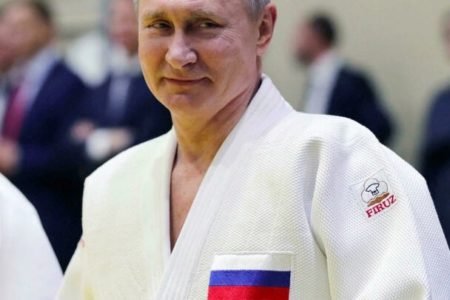 International Judo Federation suspends Putin as honorary president