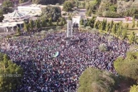 For the eighteenth weeks running protesters in Sudan continued pouring into the streets to say No military rules