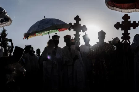 Ethiopia marks Epiphany with water, colour and prayer