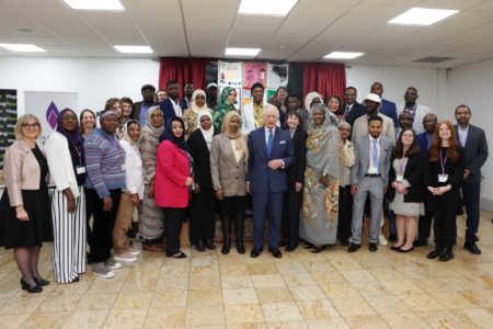 King Charles II visits the Sudanese Community in London