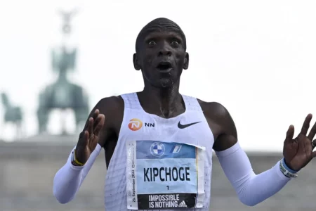 The Kenyan king of marathon Kipchoge targeting Boston victory