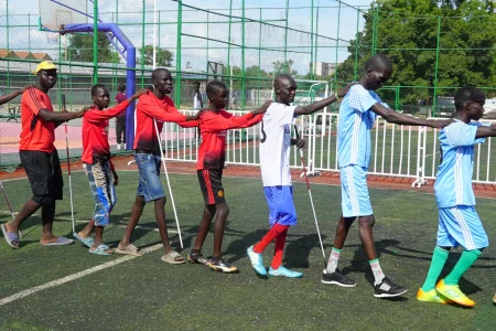 Restoring hope with South Sudan’s blind football league