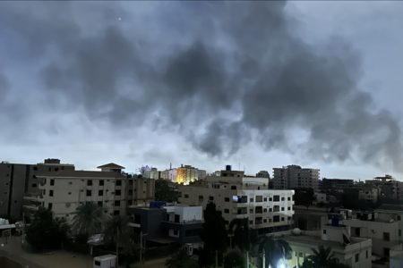 Explosion heard in Sudan’s capital, clouds of smoke seen