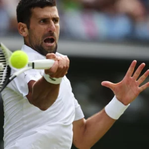 Djokovic into 14th Wimbledon quarter-final