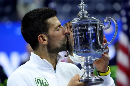 Novak Djokovic wins US Open men’s final for record-tying 24th Grand Slam