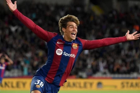 Teen striker Guiu snatches Barca win over Athletic