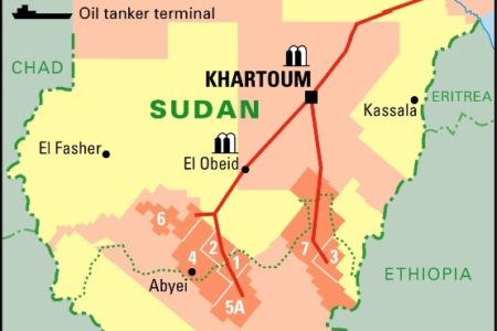 Fighting in Khartoum halts Sudan and South Sudan oil exports