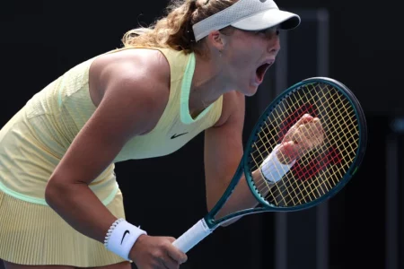 Teen sensation Andreeva stages Australian Open fightback