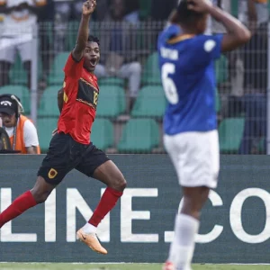 Dala scores twice as 10-man Angola reach AFCON quarter-finals