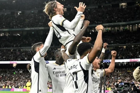 Modric thunderbolt breaks Sevilla hearts as Madrid win again