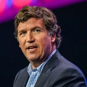 Tucker Carlson leaves Kremlin after ‘intense’ hour interview with Vladimir Putin