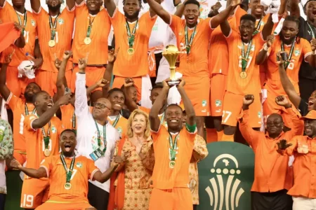 Haller’s late goal seals Ivory Coast’s win over Nigeria in AFCON final