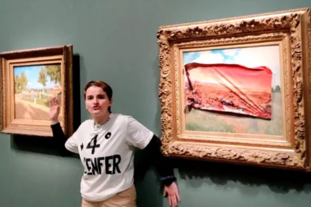 Activist arrested for attacking Monet painting in Paris