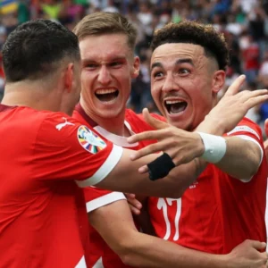 Switzerland stun holders Italy to reach Euro 2024 quarters