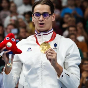 Swimmer Ugo Didier collects France’s first gold medal at Paris Paralympics