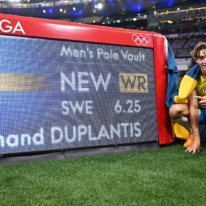 Duplantis fulfils childhood dream with world record to win Olympic gold