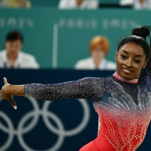 Biles wins silver in final Olympics competition after beam fall