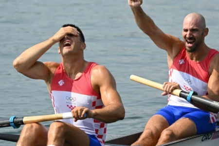 Croatia’s Sinkovic brothers win third straight Olympic rowing gold