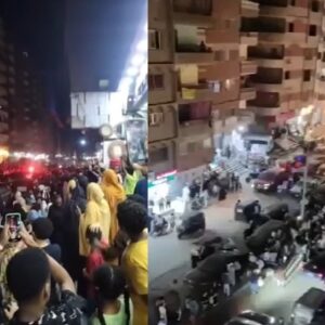 Sudanese marches in Egypt celebrating army victories in Khartoum – “Video”