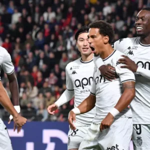 Monaco take top spot in Ligue 1 with win at Rennes