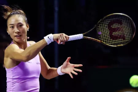 Olympic champion Zheng moves into last four of WTA Finals, Sabalenka loses