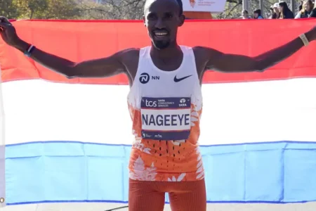 Dutchman Nageeye and Kenya’s Chepkirui win at New York Marathon