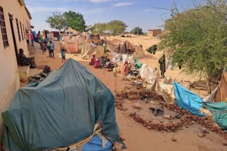 (RSF) shelled the densely populated Zamzam displacement camp