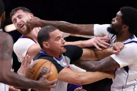 NBA hand out suspensions after fracas in Phoenix