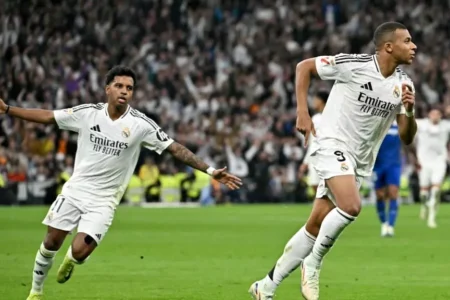 ‘Blocked bottle’ Mbappe strikes as Real Madrid beat Getafe