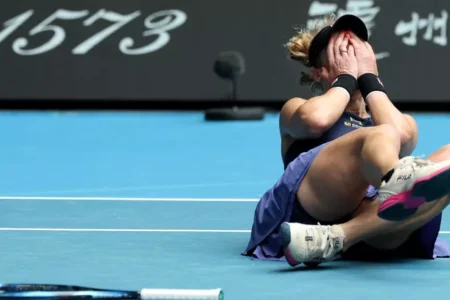 Zheng out in Melbourne shock as Sabalenka, Osaka battle through