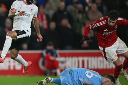 Liverpool frustrated by Forest, Man City blow late lead at Brentford