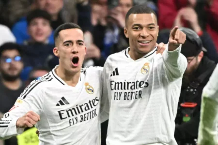 Mbappe shines as Real Madrid thrash Las Palmas to claim Liga lead