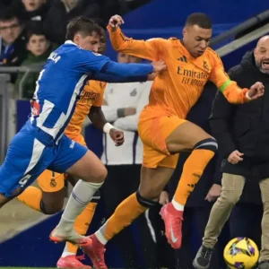 Real Madrid fall at Espanyol as Atletico cut Liga gap