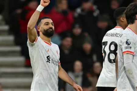 Salah takes Liverpool nine clear, Forest hit Brighton for seven